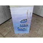 Средна картина масло на платно Испания - 3699